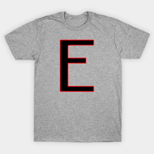 E T-Shirt by CanCreate